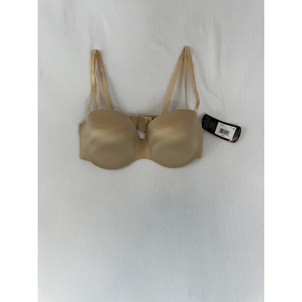 Maidenform Strapless Bra Live Luxe Extra Coverage Multiway‎ Smooth DM9472 Sz 34C